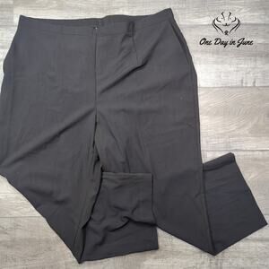 Alfred Dunner Plus Size Pull On Straight Leg Pants Size 22W